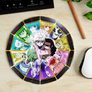 Mousepad Circular de Alluka y Killua - Hunter x Hunter