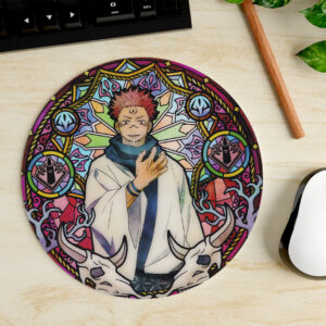 Mousepad Circular de Sukuna - Jujutsu Kaisen