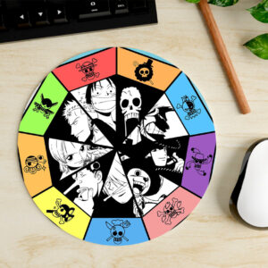 Mousepad Circular de One Piece