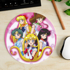 Mousepad Circular de Sailor Guardians - Sailor Moon