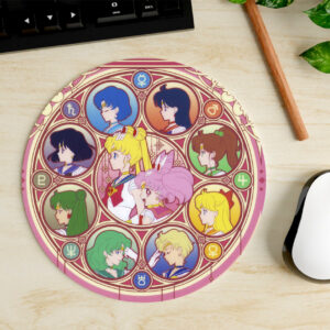 Mousepad Circular de Sailor Guardians - Sailor Moon