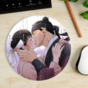 Mousepad Circular de Baek Na-kyum y Yoon Seung-ho - Pintor nocturno