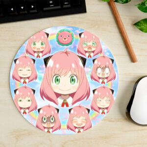 Mousepad Circular de Anya Forger - Spy x Family