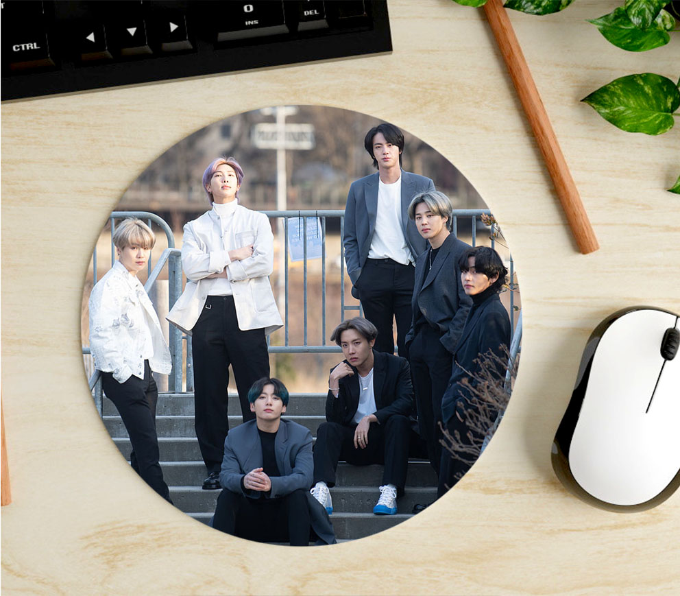 Mousepad Circular de BTS