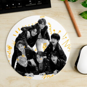 Mousepad Circular de BTS