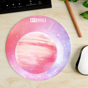 Mousepad Circular de Logo BTS World - BTS