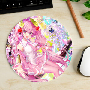 Mousepad Circular de Hatsune Miku - Vocaloid