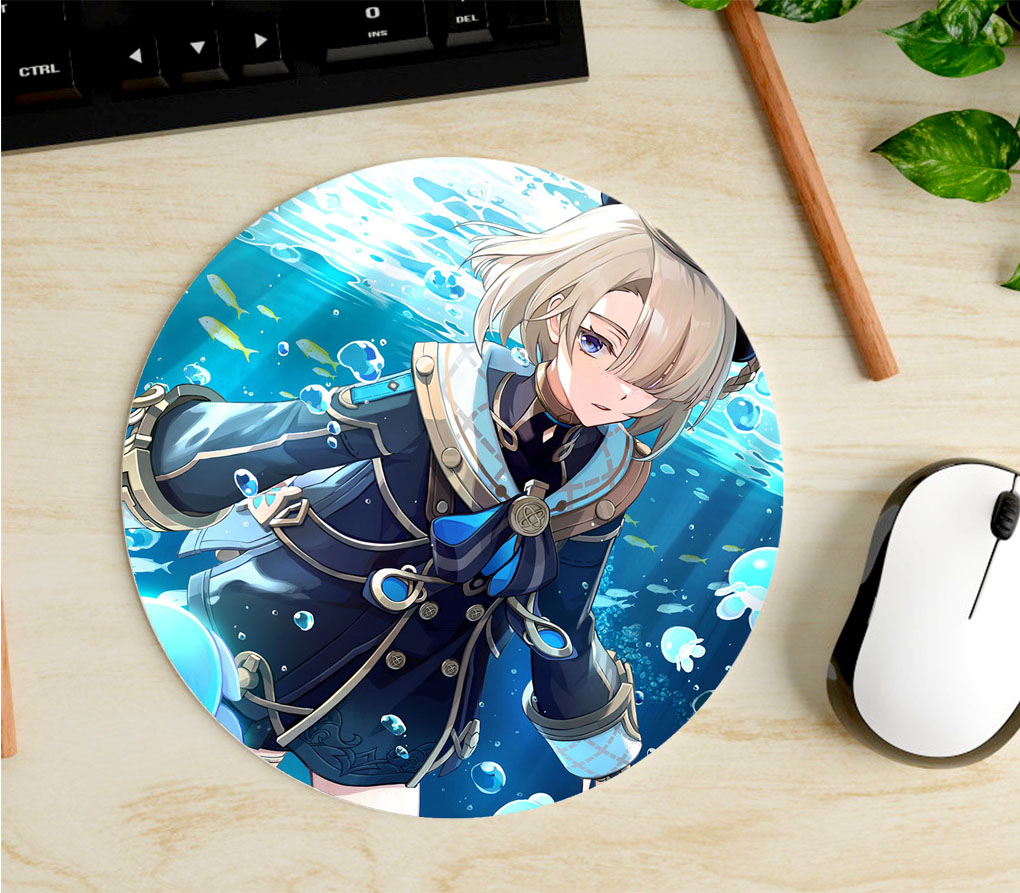 Mousepad Circular de Freminet - Genshin Impact
