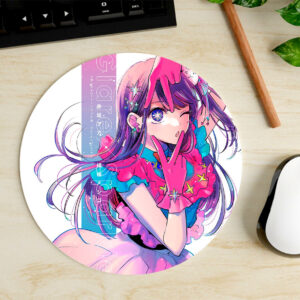 Mousepad Circular de Ai Hoshino - Oshi no Ko