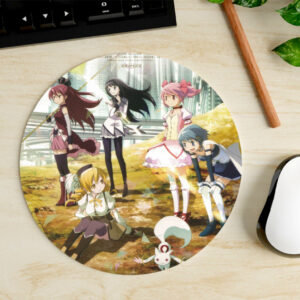 Mousepad Circular de Madoka Kaname - Puella Magi Madoka Magica