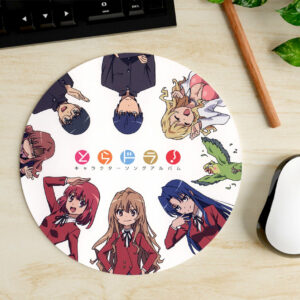Mousepad Circular de Taiga y Ryuji - Toradora!