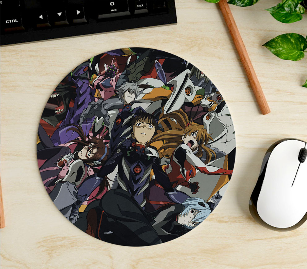 Mousepad Circular de Evangelion