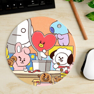 Mousepad Circular de BT21 - BTS