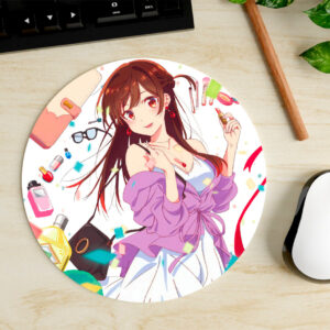 Mousepad Circular de Chizuru Mizuhara - Kanojo Okarishimasu