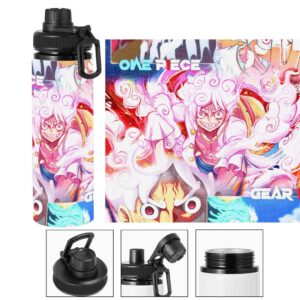 Termo metalico de Luffy Gear 5 - One Piece