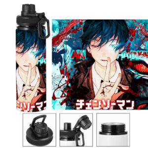 Termo metalico de Aki Hayakawa - Chainsaw Man