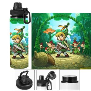 Termo metalico de Link y Koroks - The Legend of Zelda