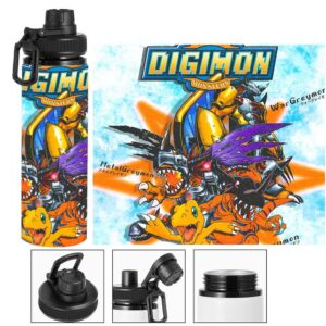 Termo metalico de Greymon - Digimon