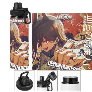 Termo metalico de Power - Chainsaw Man