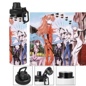 Termo metalico de Asuka y Rei - Neon Genesis Evangelion