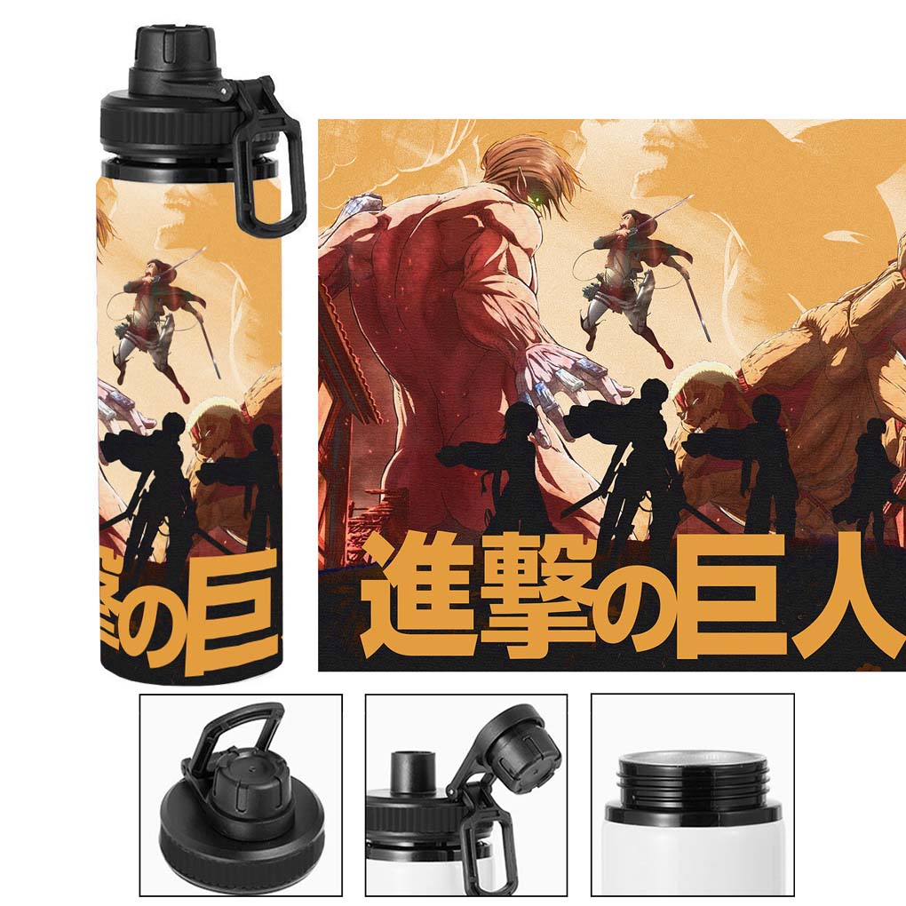 Termo metalico de Titanes - Shingeki no Kyojin