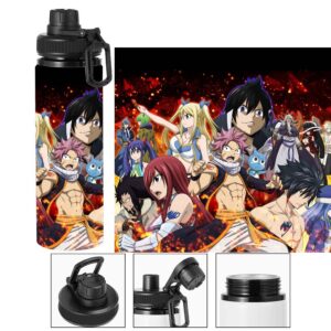 Termo metalico de Natsu y amigos - Fairy Tail
