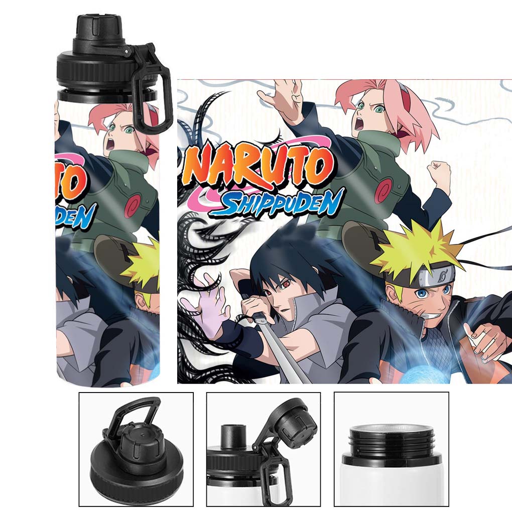 Termo metalico del Equipo 7 - Naruto Shippuden