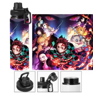 Termo metalico de Tanjiro y Nezuko - Kimetsu no Yaiba