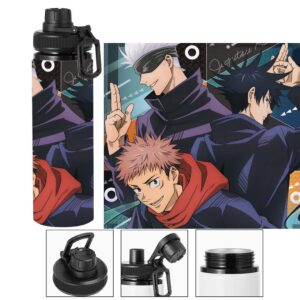 Termo metalico de Yuji y Gojo - Jujutsu Kaisen
