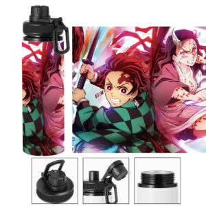 Termo metalico de Tanjiro y Nezuko Kamado - Kimetsu no Yaiba