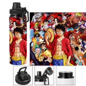 Termo metalico de Monkey D. Luffy - One Piece