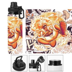 Termo metalico de Monkey D. Luffy - One Piece