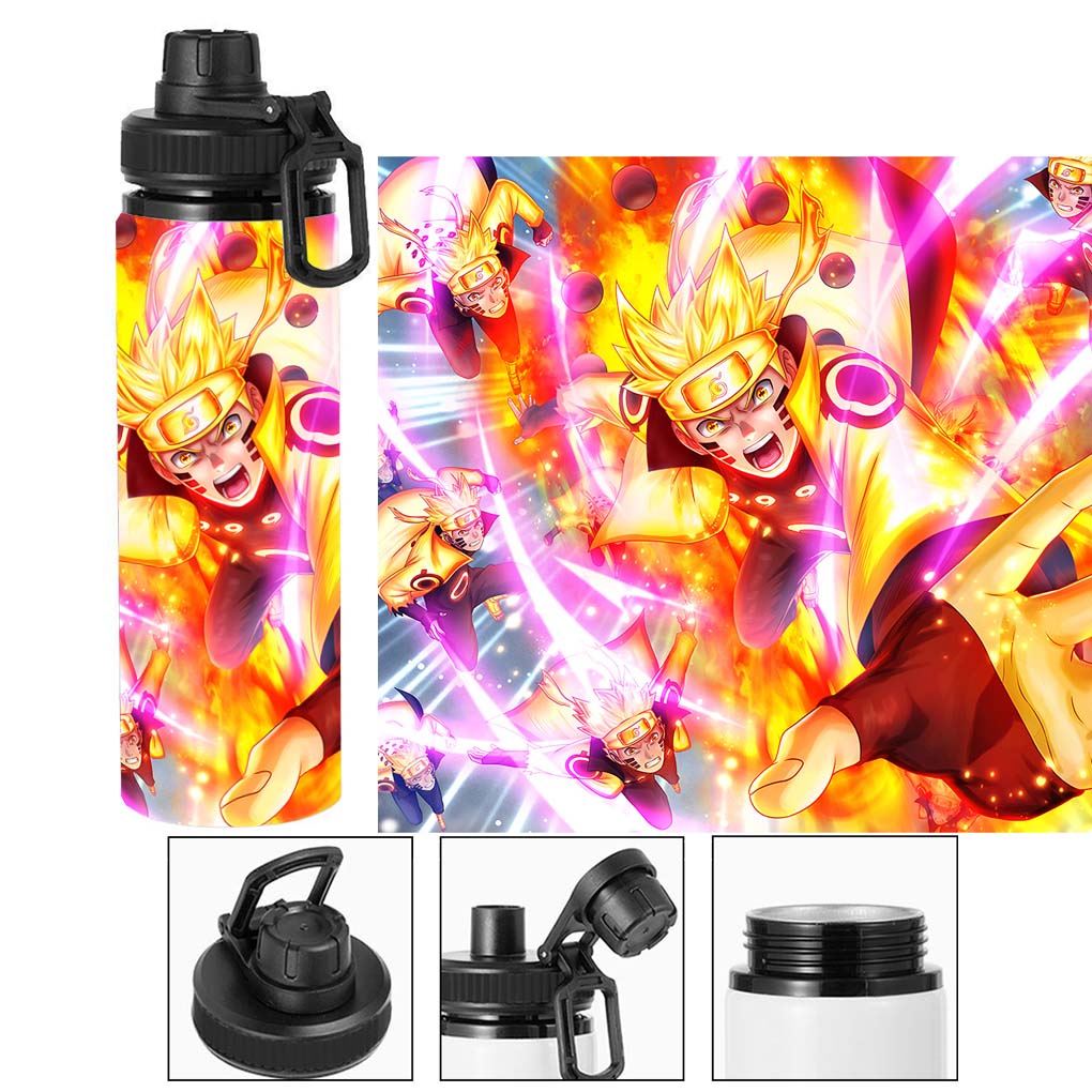 Termo metalico de Naruto Uzumaki - Naruto Shippuden