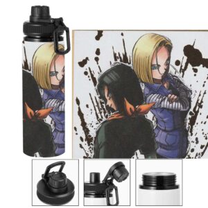 Termo metalico de Androide 17 y 18 - Dragon Ball Z