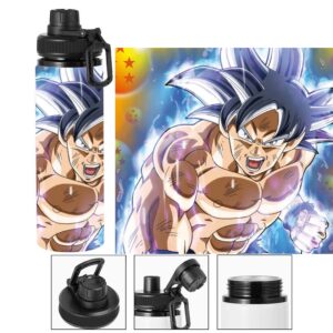 Termo metalico de Goku Ultra Instinto - Dragon Ball Super