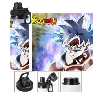 Termo metalico de Goku Ultra Instinto - Dragon Ball Super