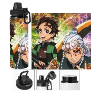 Termo metalico de Tanjiro e Uzui - Kimetsu no Yaiba