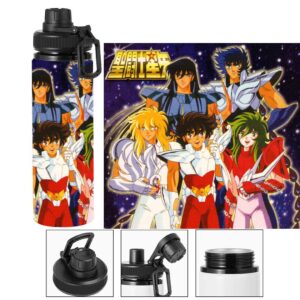 Termo metalico de Caballeros de Bronce - Saint Seiya