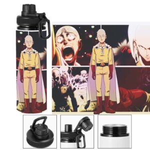 Termo metalico de Saitama - One Punch Man