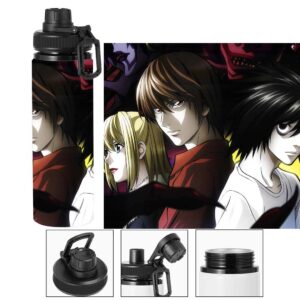 Termo metalico de Light y L - Death Note