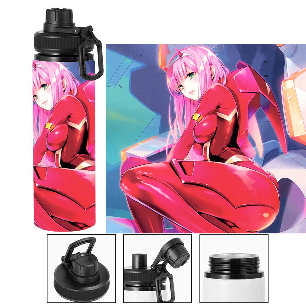 Termo metalico de Zero Two - Darling in the Franxx