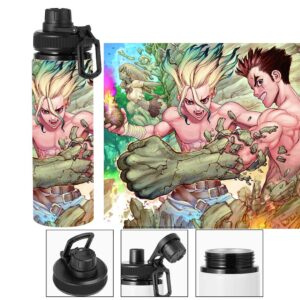 Termo metalico de Senku e Ishigami - Dr. Stone