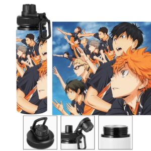 Termo metalico del Equipo Karasuno - Haikyuu!!