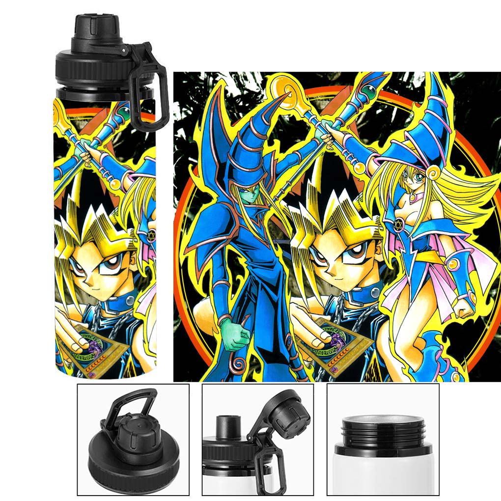 Termo metalico de Mago Oscuro - Yu-Gi-Oh!