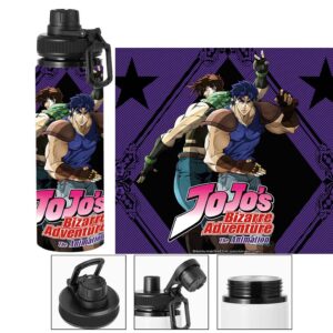 Termo metalico de Jonathan Joestar - JoJo's Bizarre Adventure