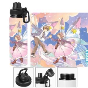 Termo metalico de Sakura y Syaoran - Cardcaptor Sakura