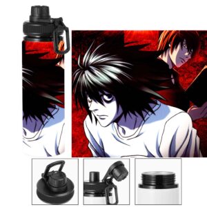 Termo metalico de L y Light Yagami - Death Note