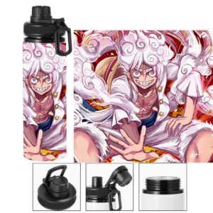 Termo metalico de Luffy Gear 5 - One Piece