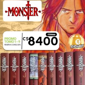 [PRE-ORDEN] Manga Monster coleccion completa (tomo 1 - 9)