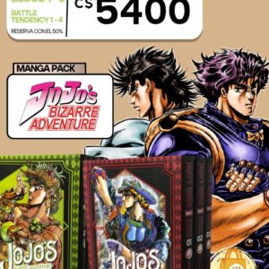 [PRE-ORDEN] Manga Jojo's Bizarre adventure Phantom B. (tomo 1 - 3) Battle T. (Tomo 1 - 4)